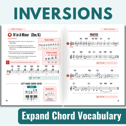 [Studio License] Chord First Book 3: All-in-One Piano Method for Teens & Adults