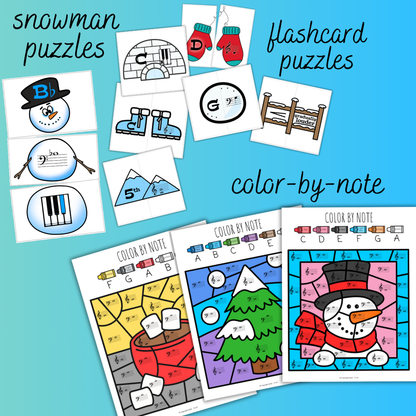 Winter BIG Bundle - Activities + Worksheets