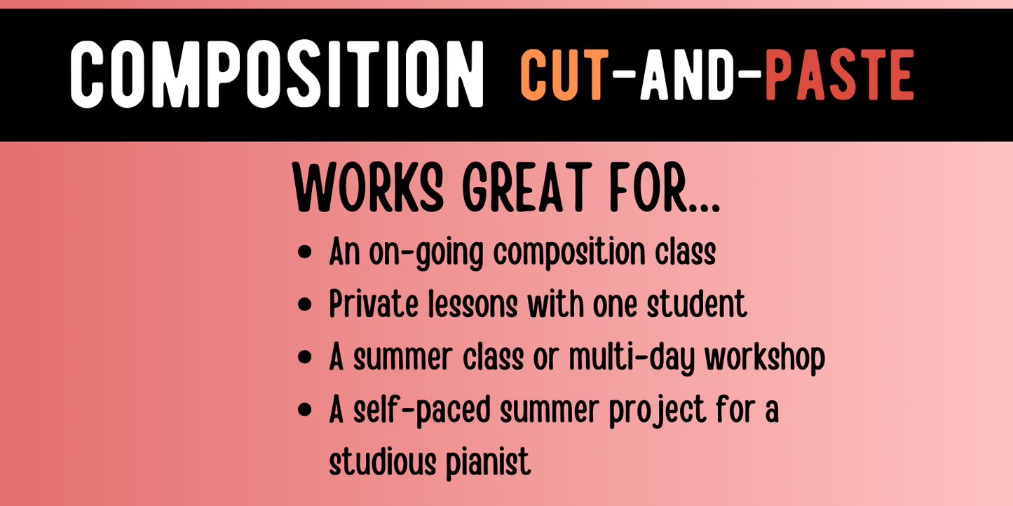 Composition Cut-and-Paste Level 1
