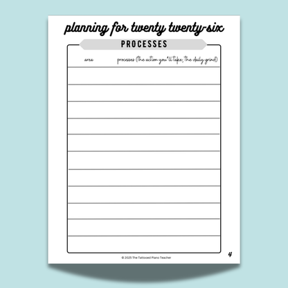 Goal Setting Worksheets