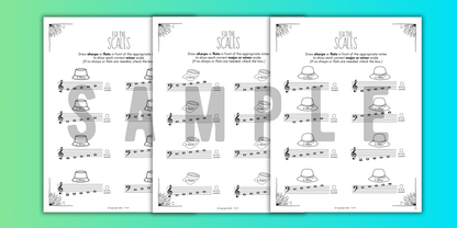 Summer SCALES Worksheets