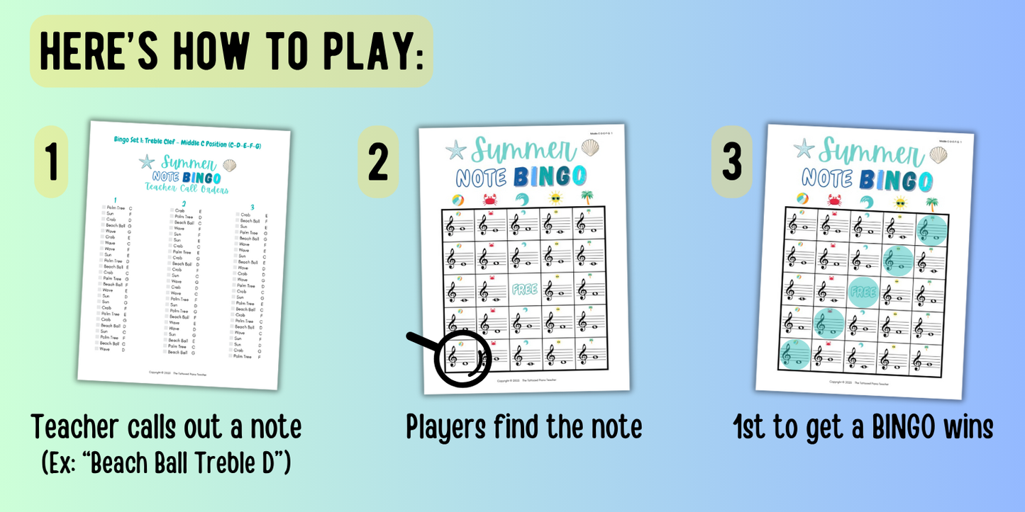 Note Bingo Bundle