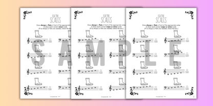 Spring SCALES Worksheets