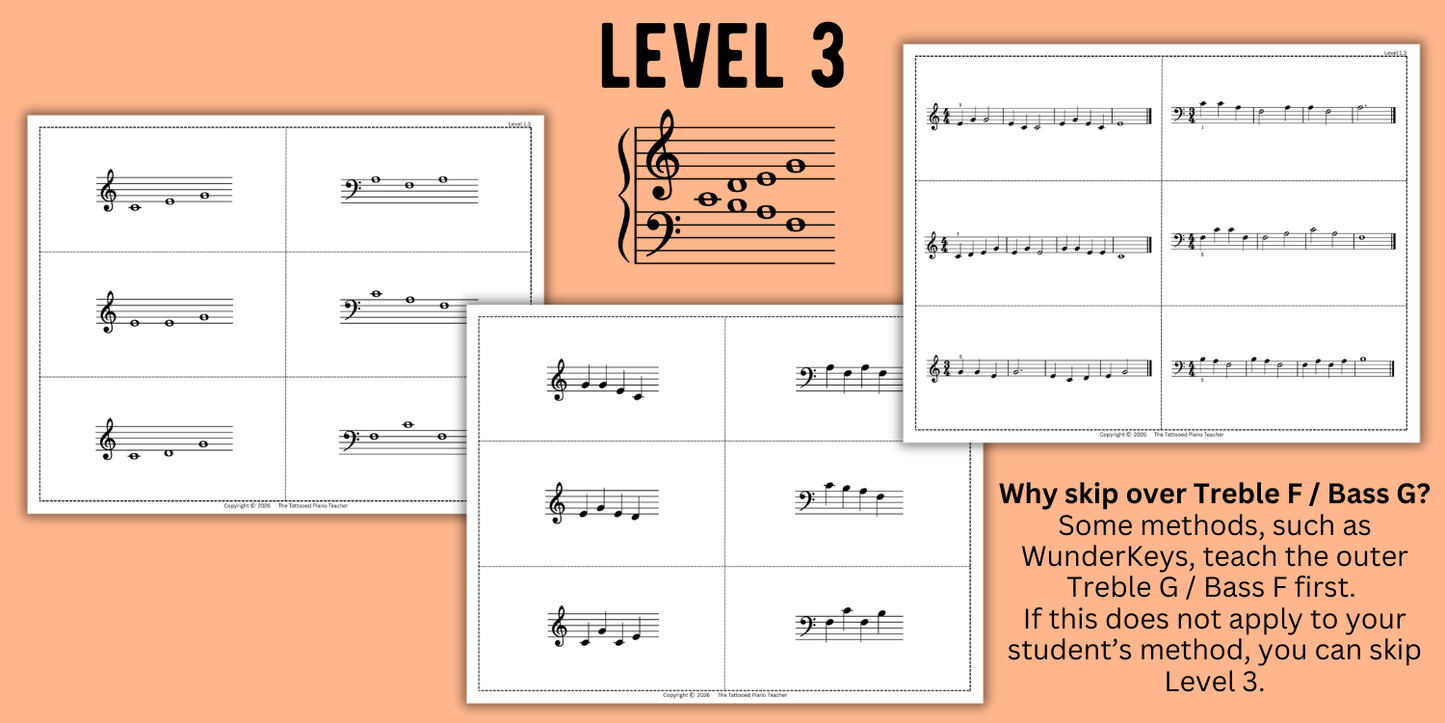 Sight-reading Cards