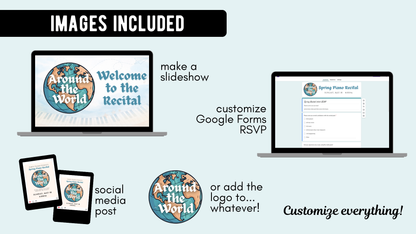 Around the World Piano Recital Kit