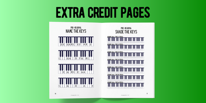 Pre-reading Christmas Music Story Booklet