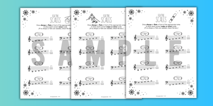 Winter SCALES Worksheets
