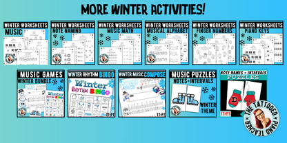 Winter Color-By-Note