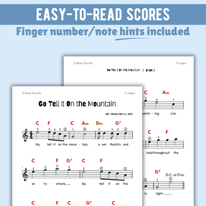 Go Tell It On the Mountain Christmas Lead Sheet Music