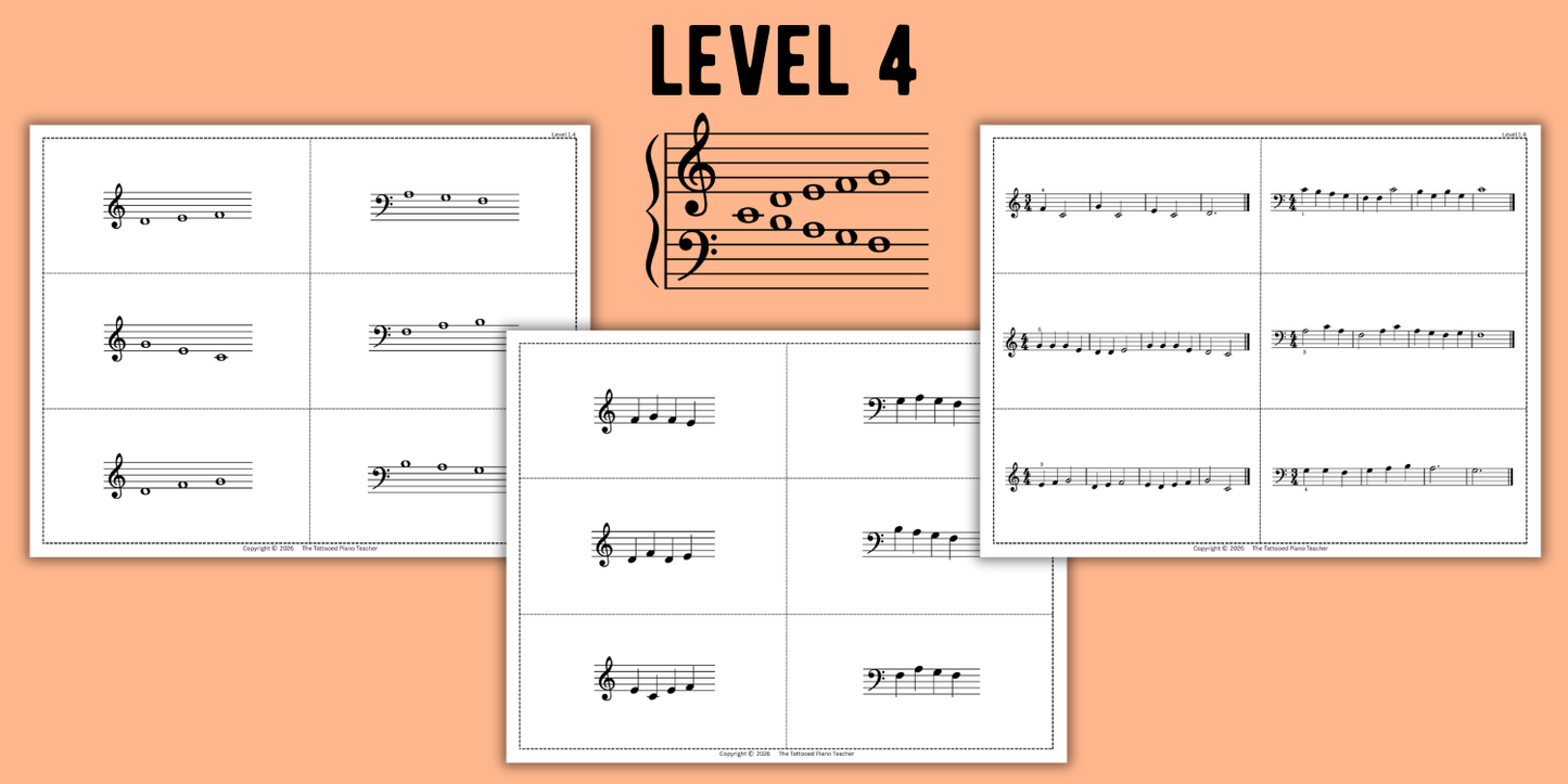 Sight-reading Cards
