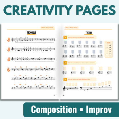 [Physical Book] Chord First Book 2: All-in-One Piano Method for Teens & Adults