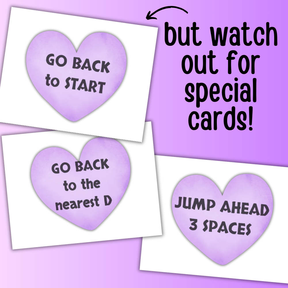 Level 2 Valentine's Day Music Note Board Game