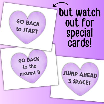 Level 2 Valentine's Day Music Note Board Game
