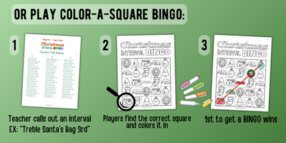 Christmas Music Interval Bingo