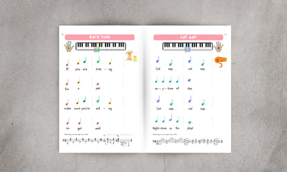 Pets Will Play: Piano Skill Set Pre-reading Songbook: 11 Fun-to-play Off-staff Songs for Piano