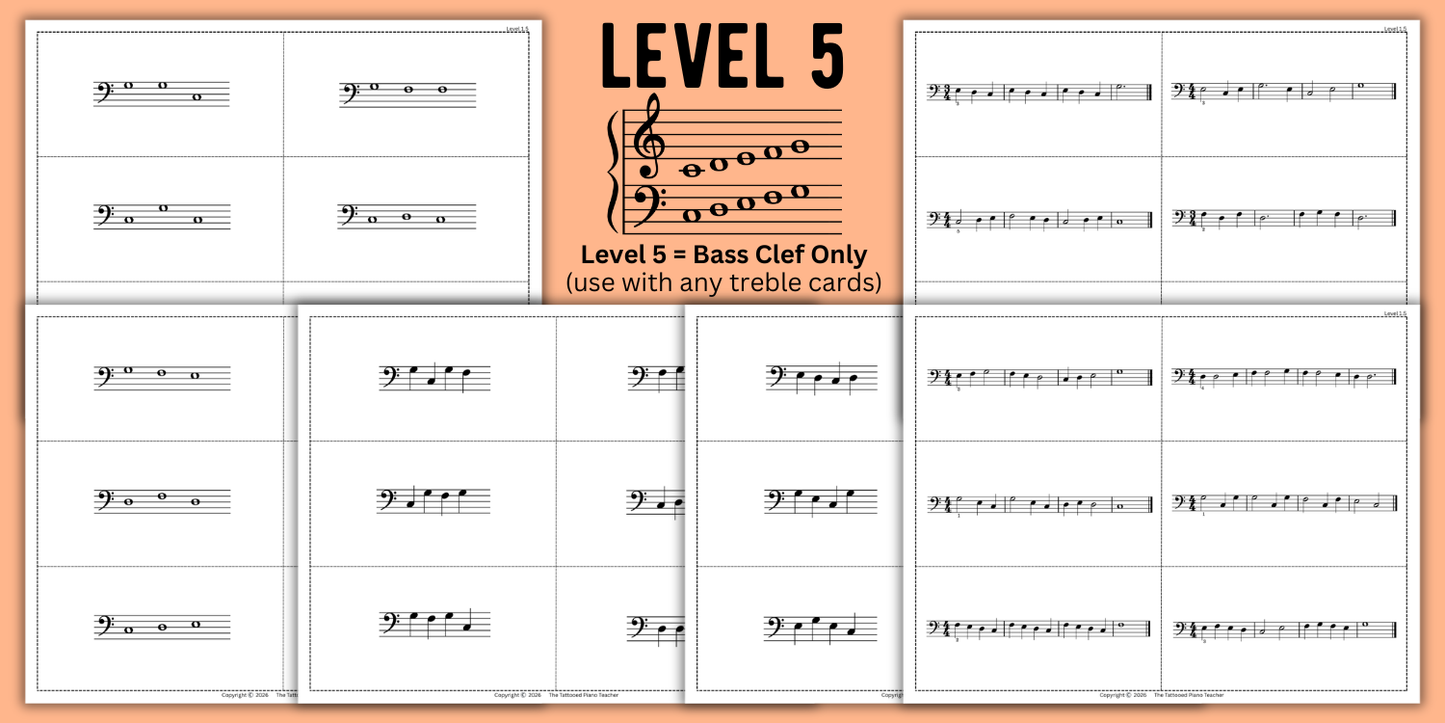 Sight-reading Cards