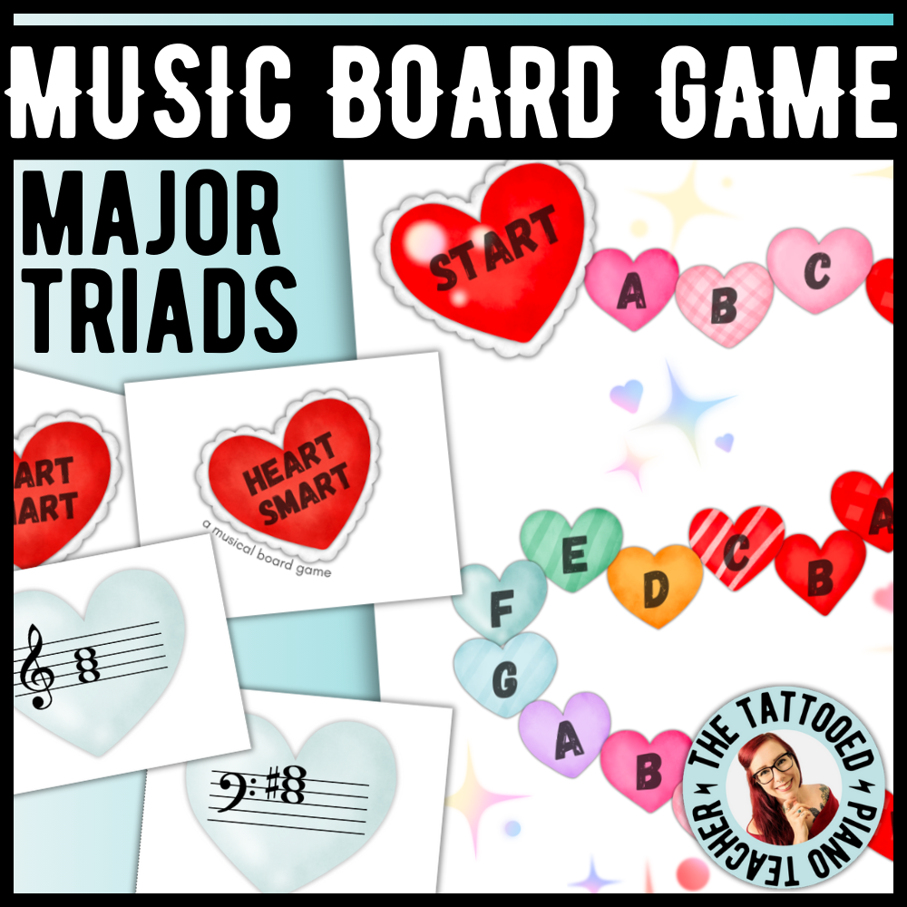 Level 3 Valentine's Day Triads Board Game