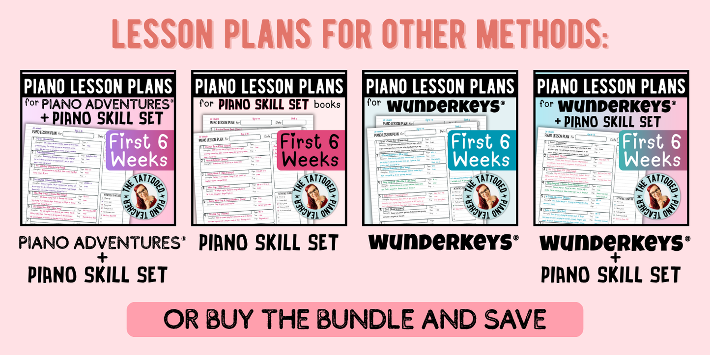 Faber Piano Adventures® Lesson Plans