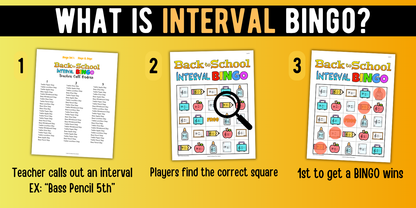 Back to School Bingo Bundle