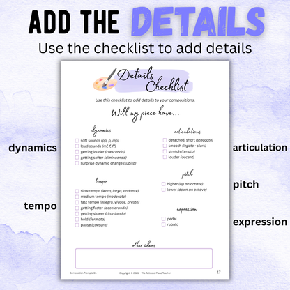 Composition Prompts - Level 1B