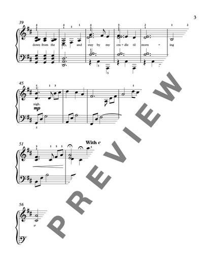 Away in a Manger [Early Intermediate] - Christmas Piano Sheet Music
