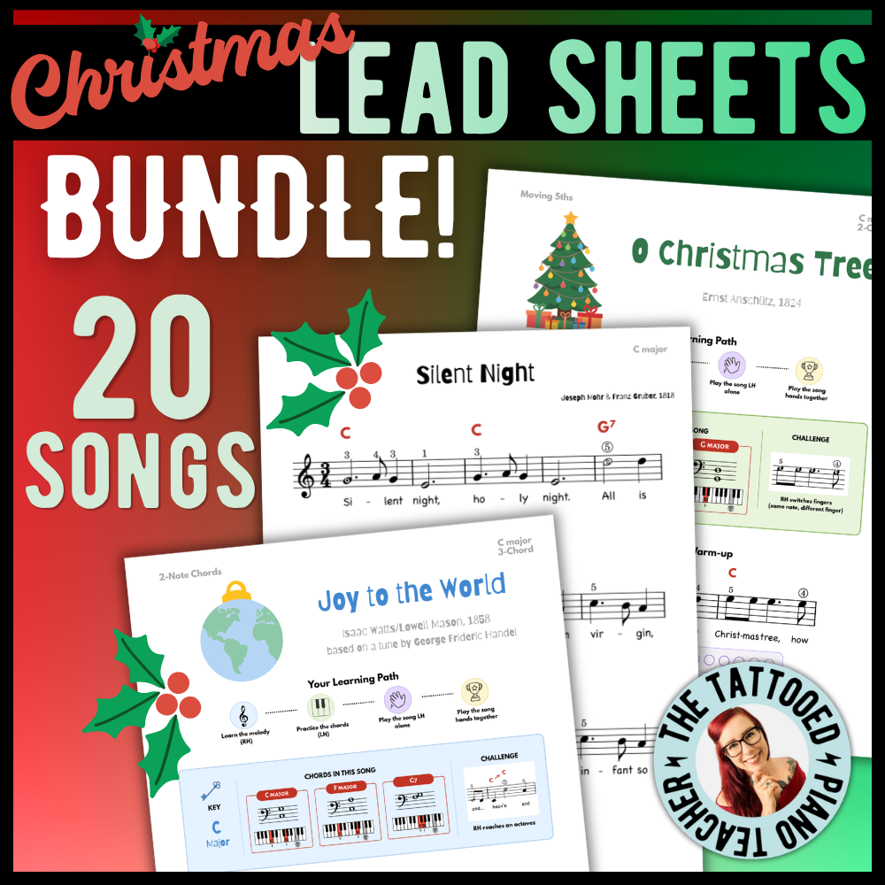 Christmas Beginner Lead Sheets Bundle