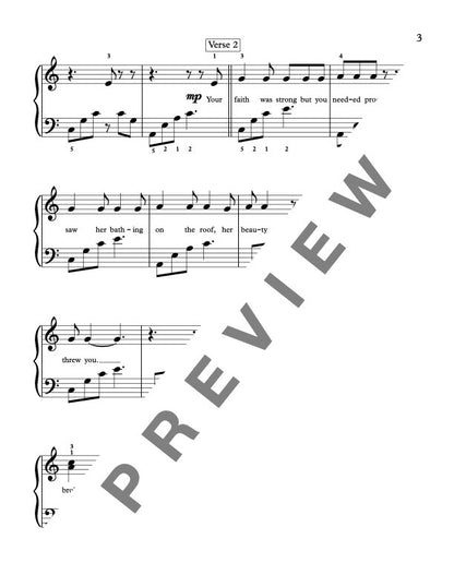 Hallelujah [Early Intermediate] by Leonard Cohen - Piano Solo Sheet Music