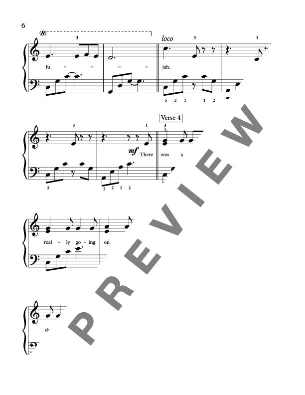 Hallelujah [Early Intermediate] by Leonard Cohen - Piano Solo Sheet Music