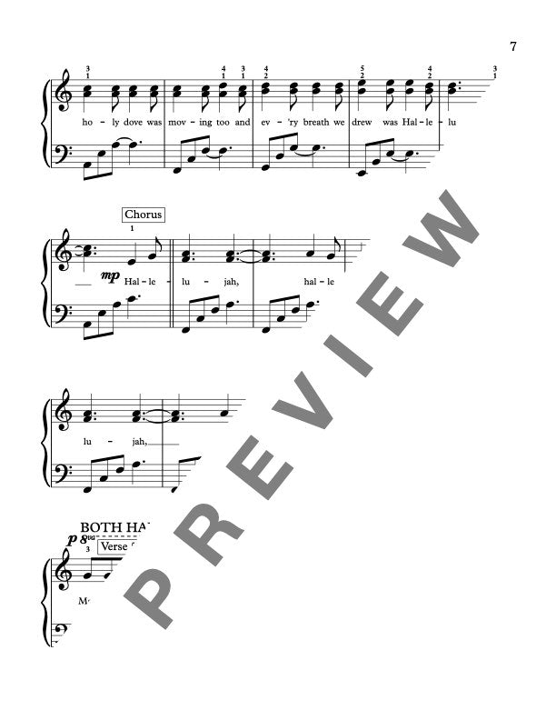 Hallelujah [Early Intermediate] by Leonard Cohen - Piano Solo Sheet Music