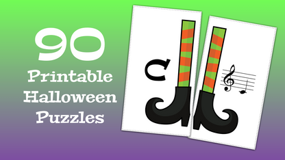 Halloween Music Theory Puzzles