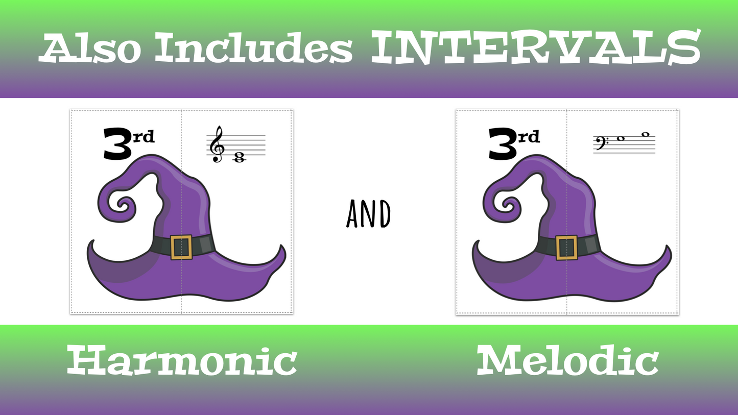 Halloween Music Theory Puzzles