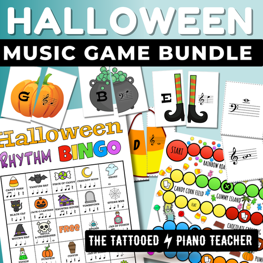 Halloween Music Games Bundle