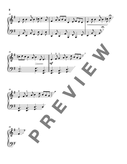The Long Road Ahead - Traditional Irish Early Intermediate Piano Solo Sheet Music