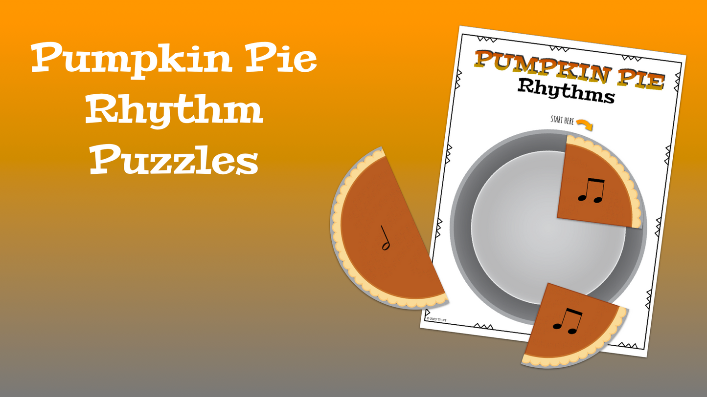 Pumpkin Pie Rhythm Puzzles