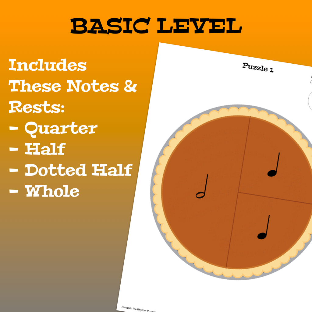 Pumpkin Pie Rhythm Puzzles