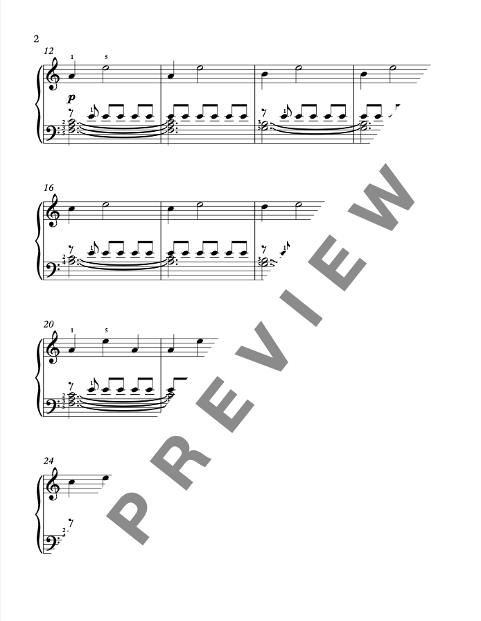 Interstellar (Main Theme) "First Step" [Late Intermediate] by Hans Zimmer - Piano Solo Sheet Music