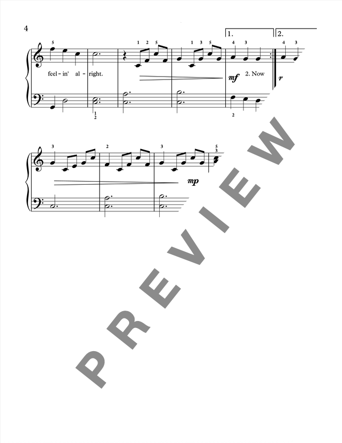 Piano Man [Late Elementary] by Billy Joel - Piano Solo Sheet Music