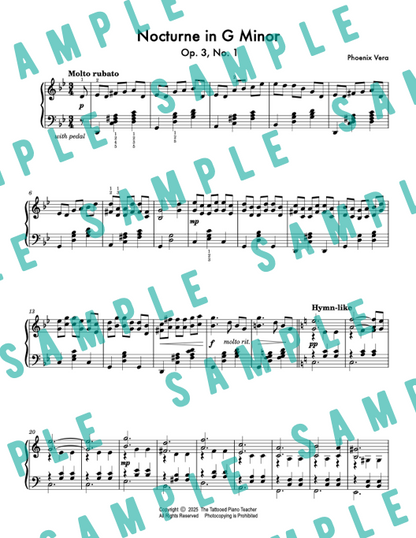 Three Nocturnes Op. 3