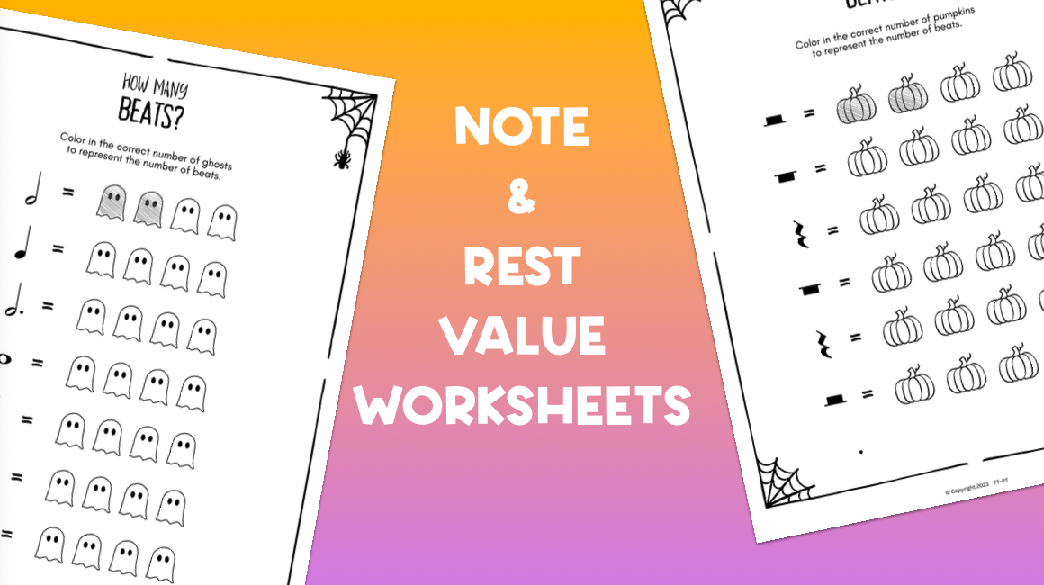 Halloween Music Worksheets