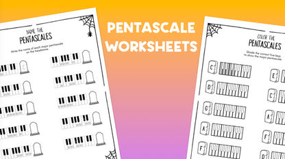 Halloween Music Worksheets