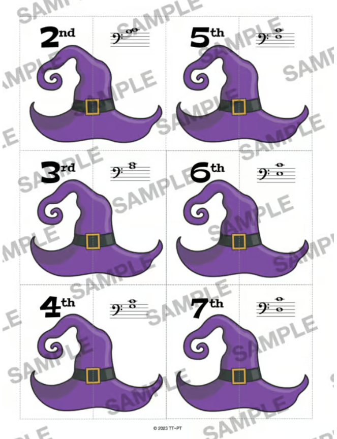 Halloween Music Theory Puzzles
