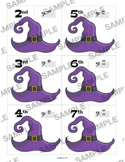 Halloween Music Theory Puzzles