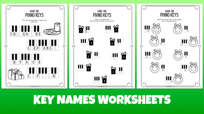 Christmas Music Theory Worksheets