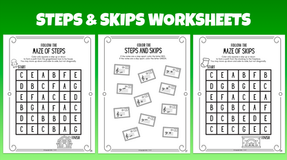 Christmas Music Theory Worksheets