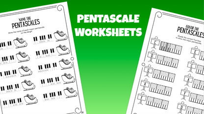Christmas Music Theory Worksheets