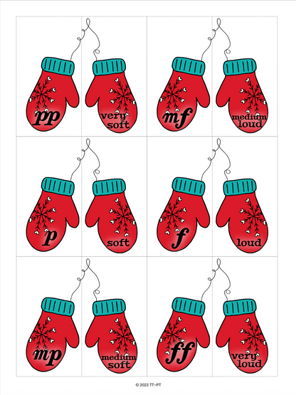 Mitten Music Theory Puzzles