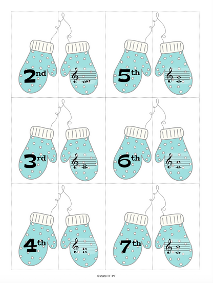 Mitten Music Theory Puzzles