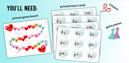 Level 3 Valentine's Day Triads Board Game