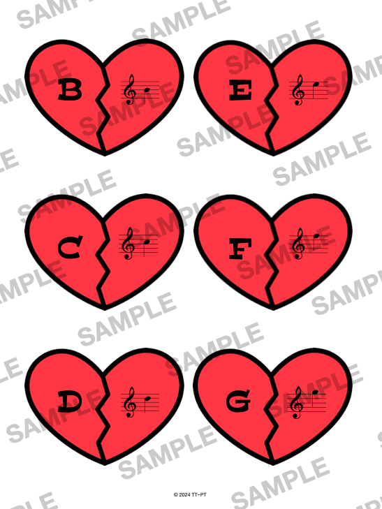 Free Valentine’s Day Note Puzzles