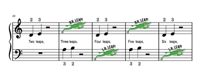 Leap Frog Rag - Early Elementary Piano Solo Sheet Music